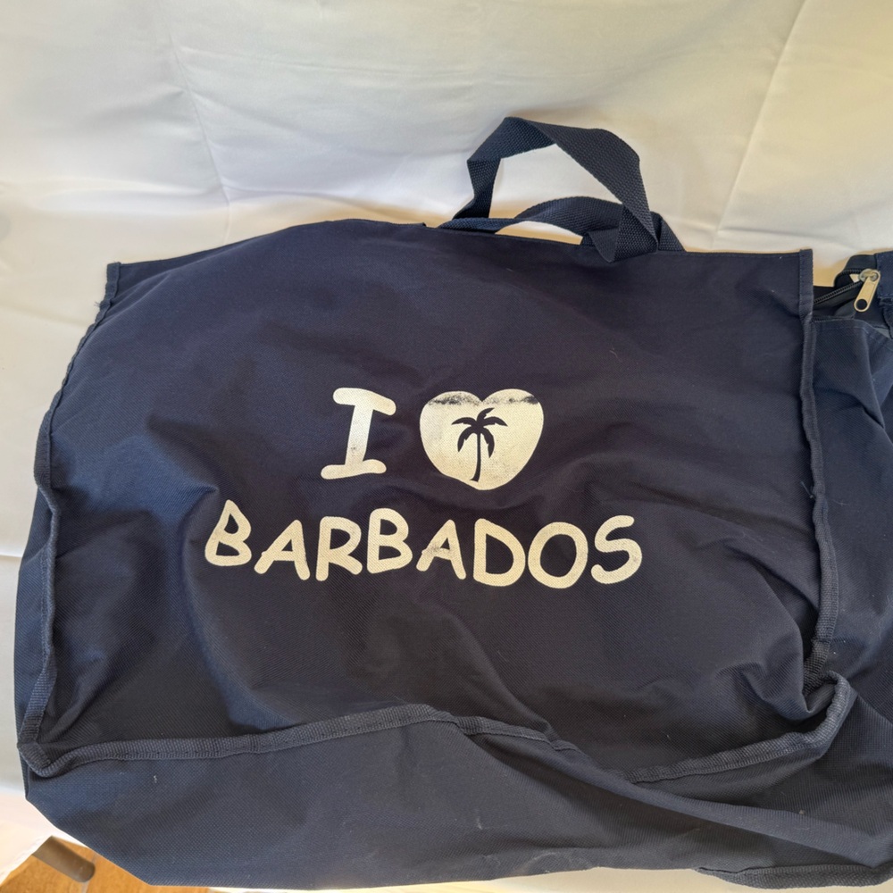 Vintage I love Barbados tote bag